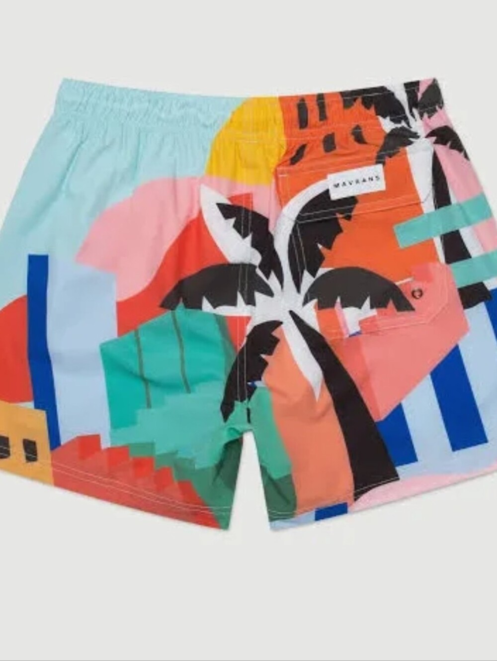 NWT Mavrans Men's Havana Swim Trunks - Picture 2 of 5